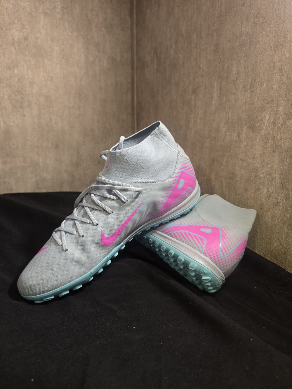 Nike Mercurial Superfly 10 Academy TF 'Ocean Cube/Pink Blast' - Picture 4 of 5